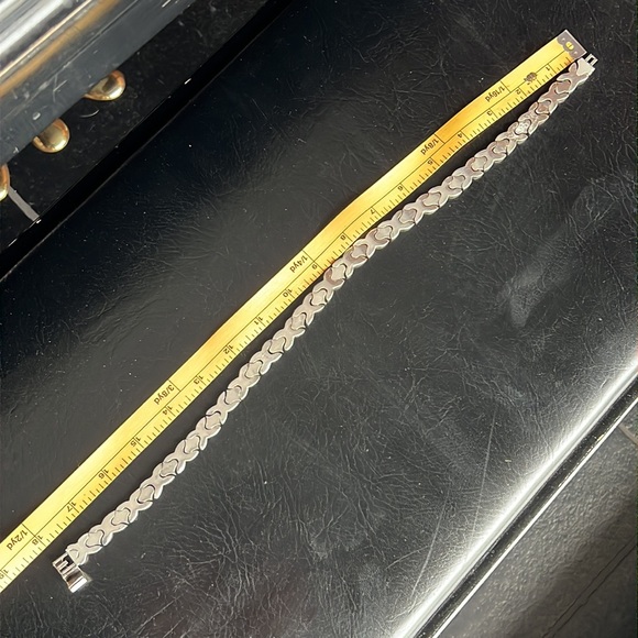 Mexican Sterling Silver Salvador Jualler Puzzle Collar Necklace Taxco 925 TJ-21 - Picture 12 of 13